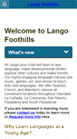 Mobile Screenshot of langofoothills.com